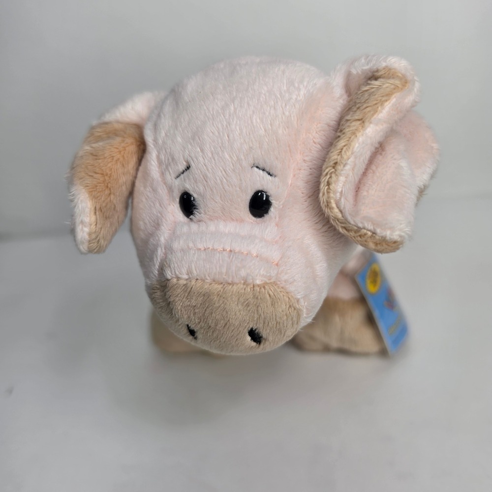 Ganz Webkinz Floppy Pig HM184 Plush Stuffed Animal Pink NEW with Unused Code Tag